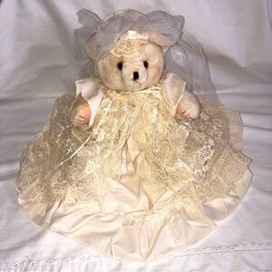 Bridal Bear Stuffed Plush 18”